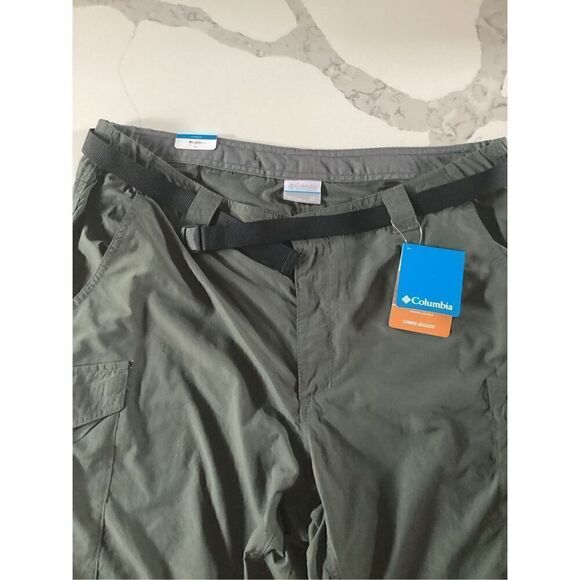 NEW Columbia Men’s Silver Ridge Convertible Hiking Pants Belted Sz 38x32 Omni Sh - Picture 5 of 10